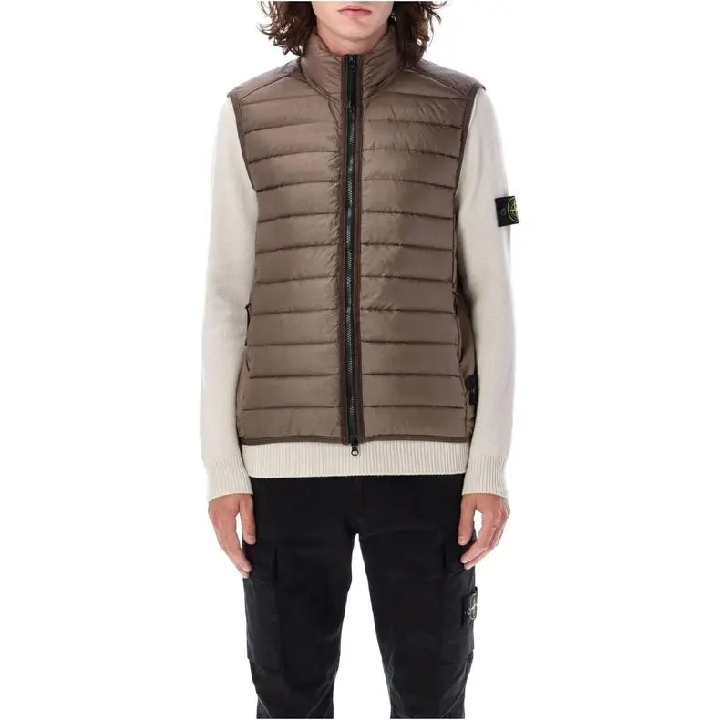 STONE ISLAND High Neck Quilted Gilet-2