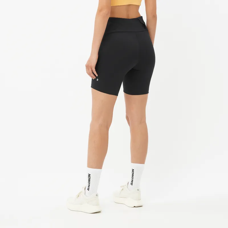 SALOMON Sports Shorts Women's Pitch Black-2