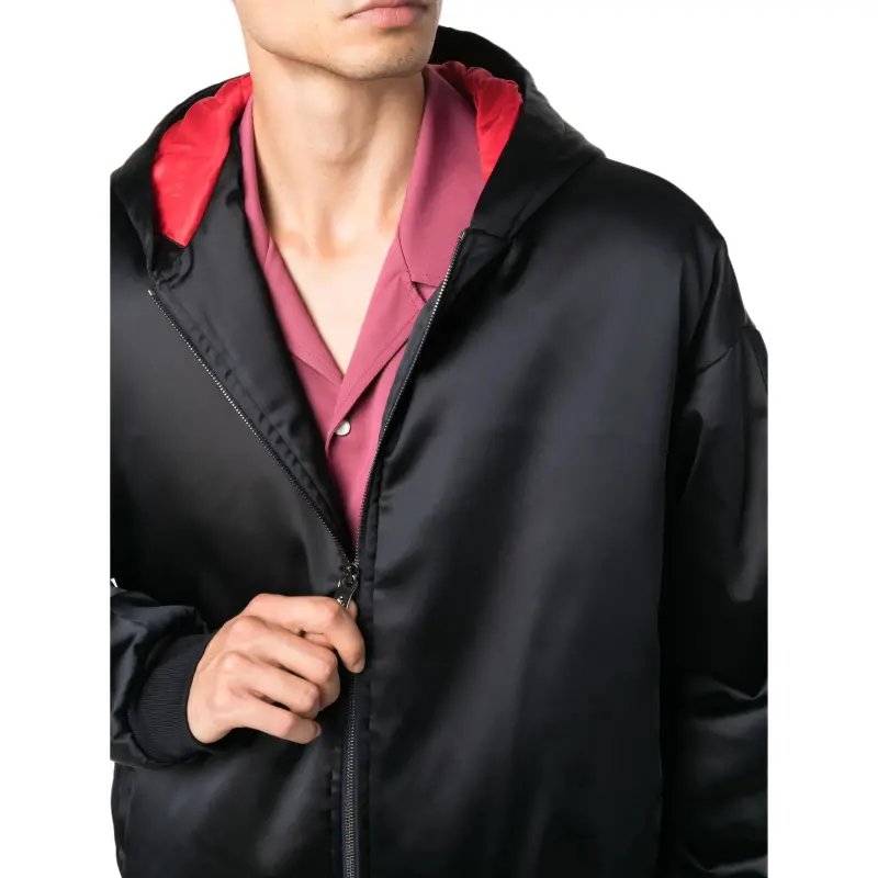 Ferrari Hooded Bomber Jacket-4