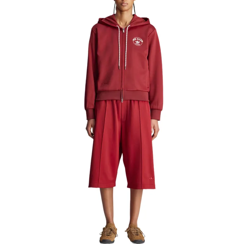 Adidas Originals x WALES BONNER SS25 Jacket Unisex Burgundy-3