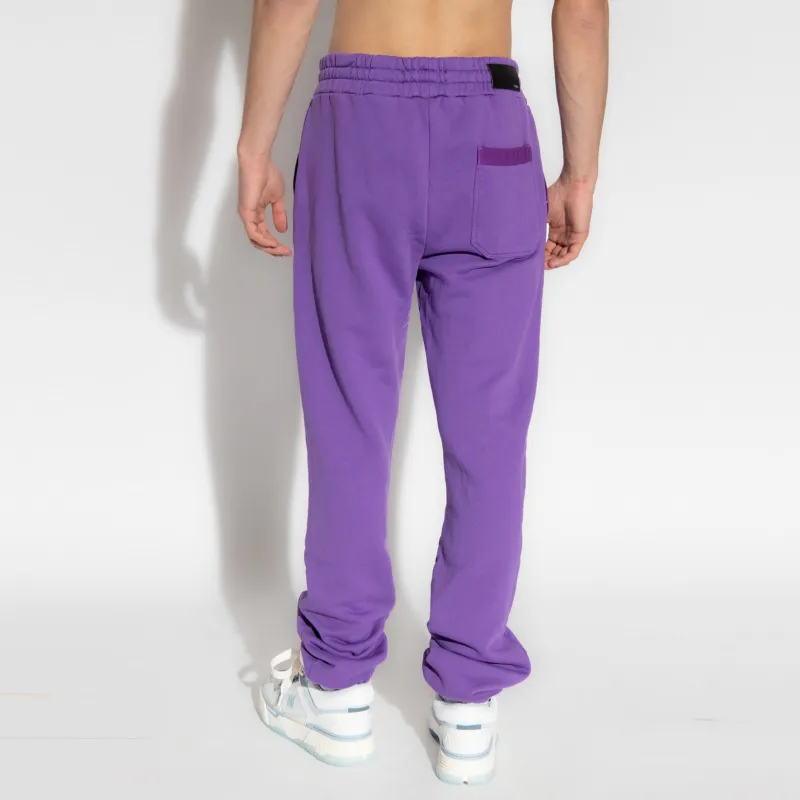 AMIRI Knitted Sweatpants Men Purple-3