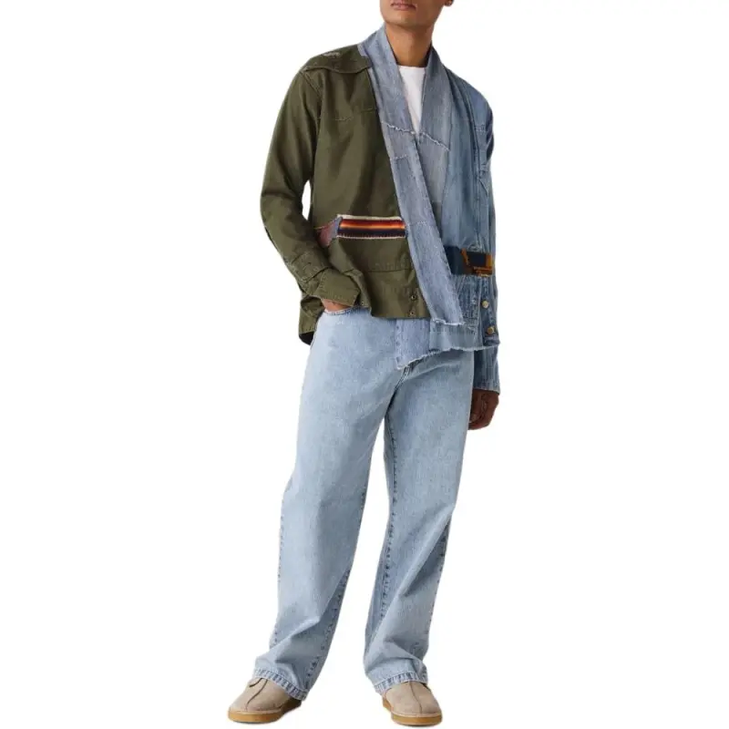 GREG LAUREN Asymmetric design Jacket-1