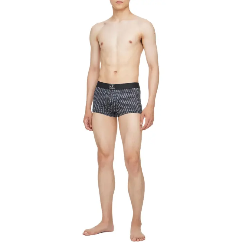 CALVIN KLEIN Underpants Men's 1 Pack Chain Pattern-1