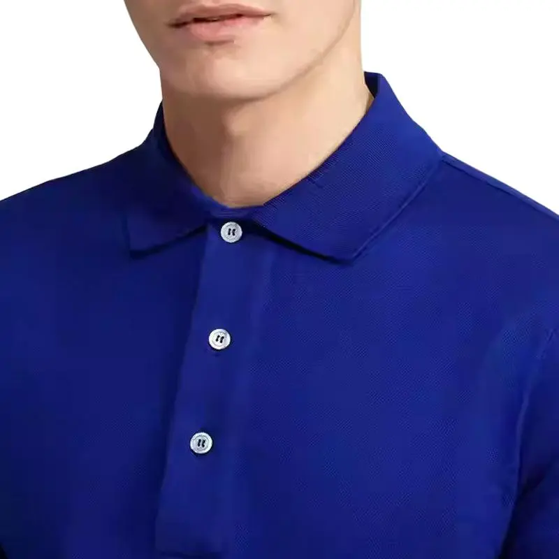 Dunhill Polo Shirt Men's Bright Blue-4