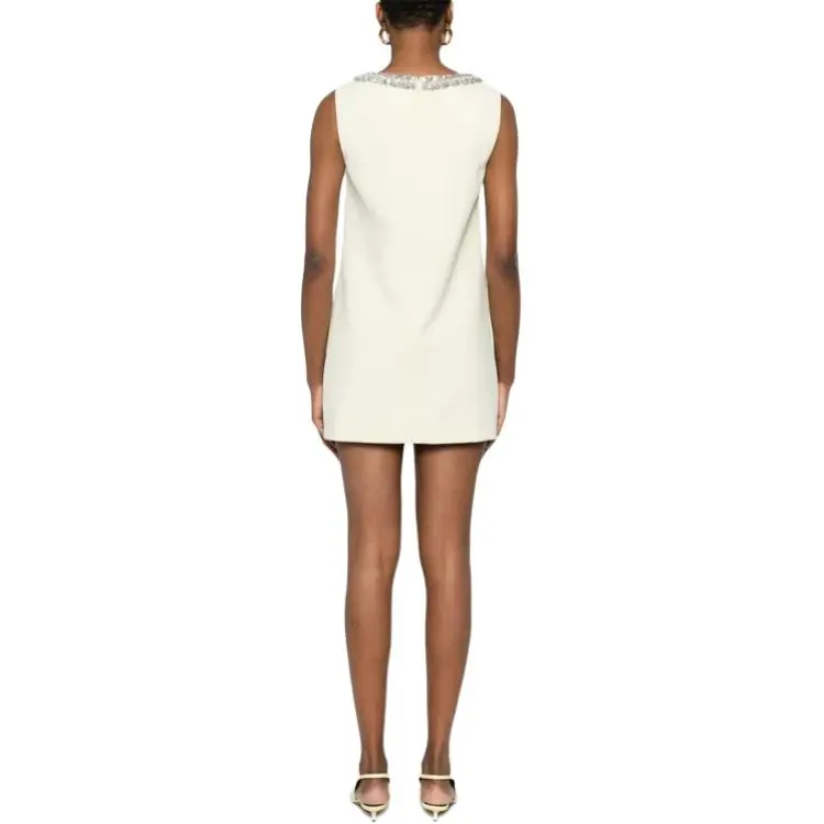 Self portrait Crepe Bow Mini Dress-4