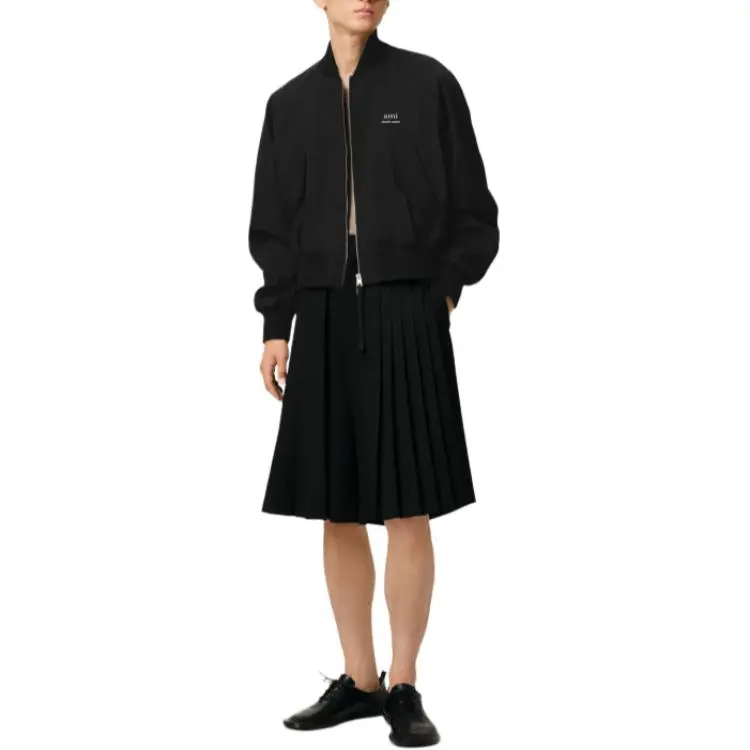 AMIPARIS Paris Twill Bomber Jacket-1