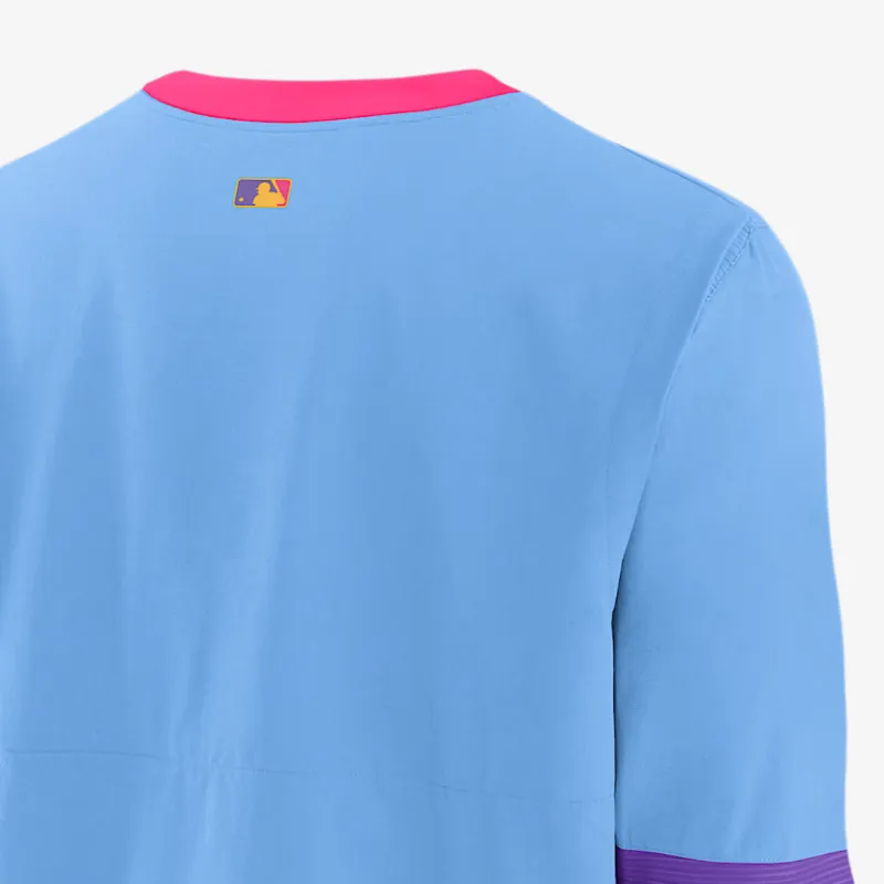 Nike Colorado Rockies Authentic Collection City Connect Player Men's Nike Dri FIT Mlb Pullover Jacket-3