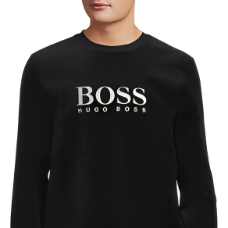 HUGO BOSS Sweatshirts Men Black-3