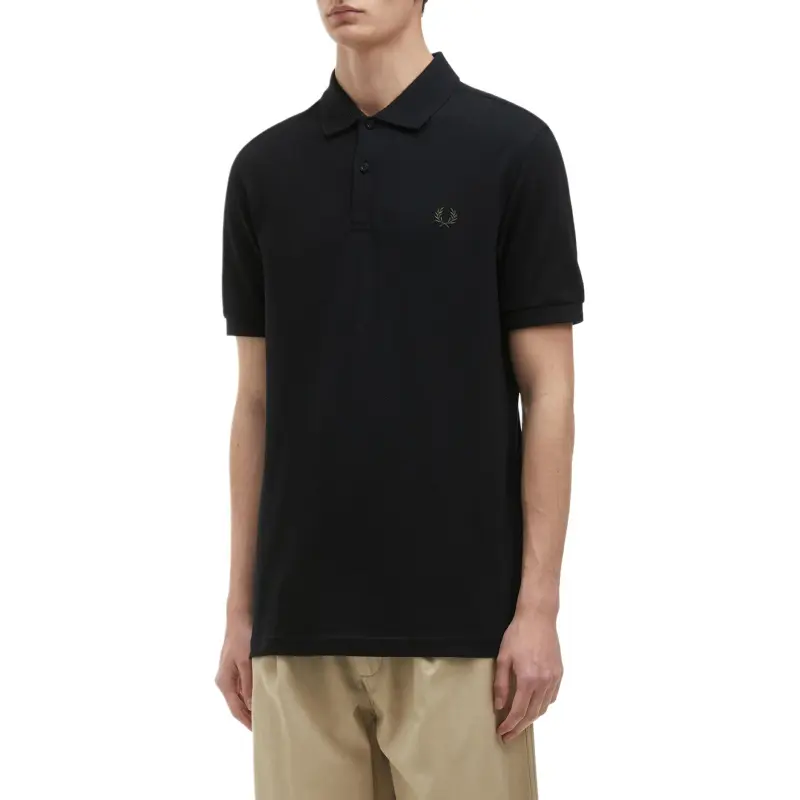 FRED PERRY Polo Shirt Men's Black-2