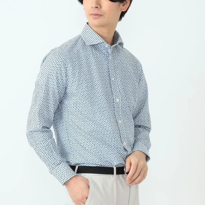 Beams Shirts Men White-4