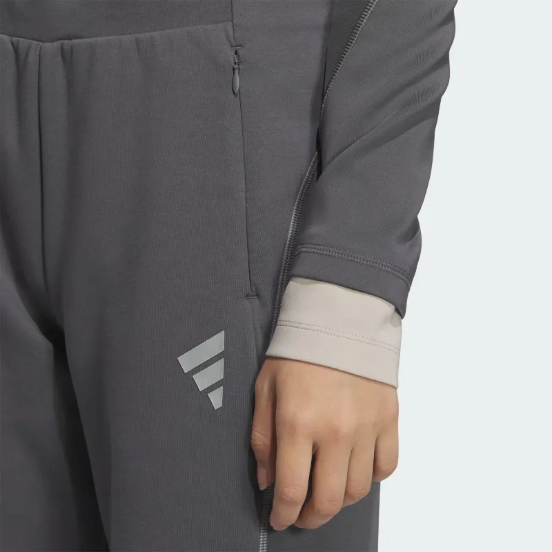 Adidas FW24 Casual Pants Women's Dark Gray-4