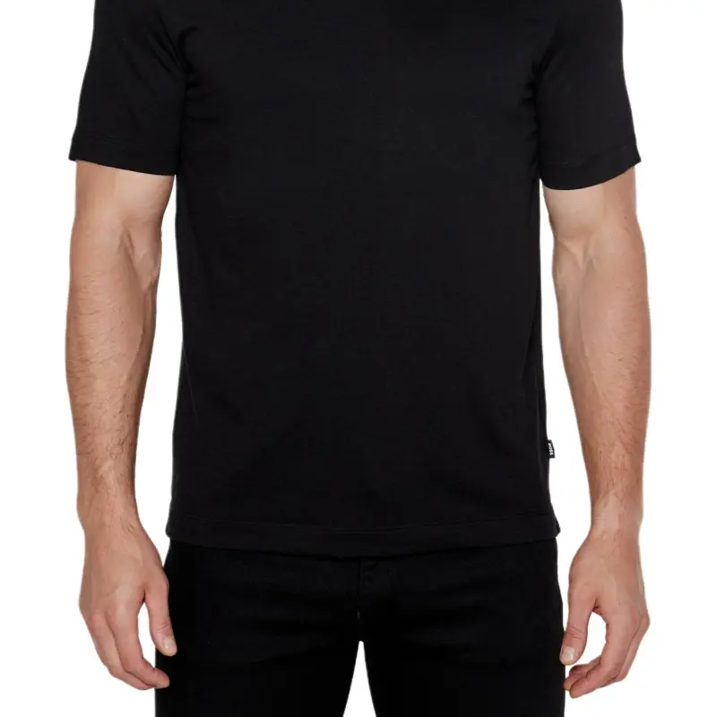 HUGO BOSS Piqué weave T shirt-3