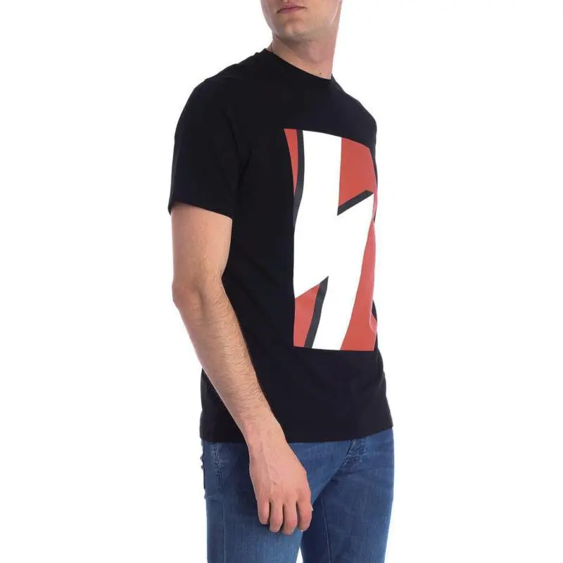 Neil Barrett T Shirts Men Black-3