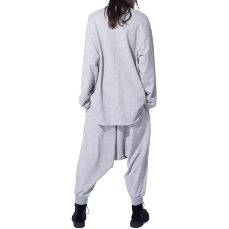 Yohji Yamamoto S'YTE FW24 Knitted Sweatpants Unisex Gray-4