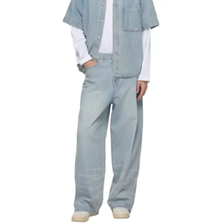 WOOYOUNGMI Washed Jeans-2