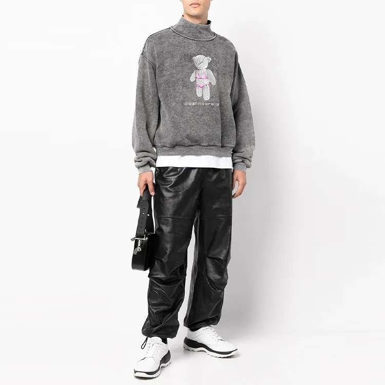 Alexander Wang Sweatshirts Unisex Gray-1