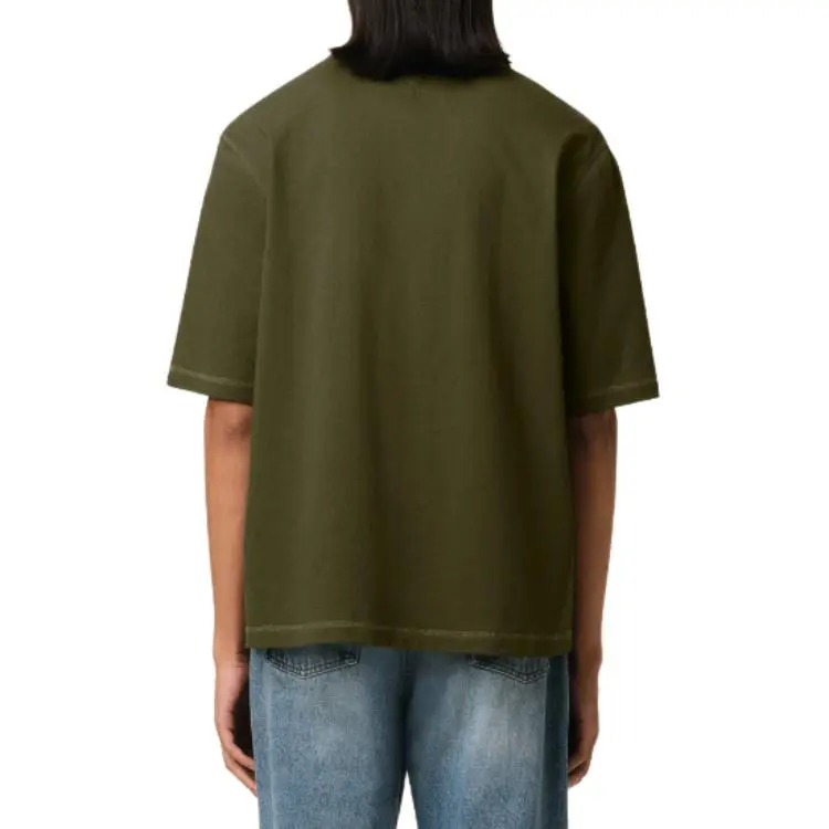 Ami Paris Logo embroidered T shirt-4
