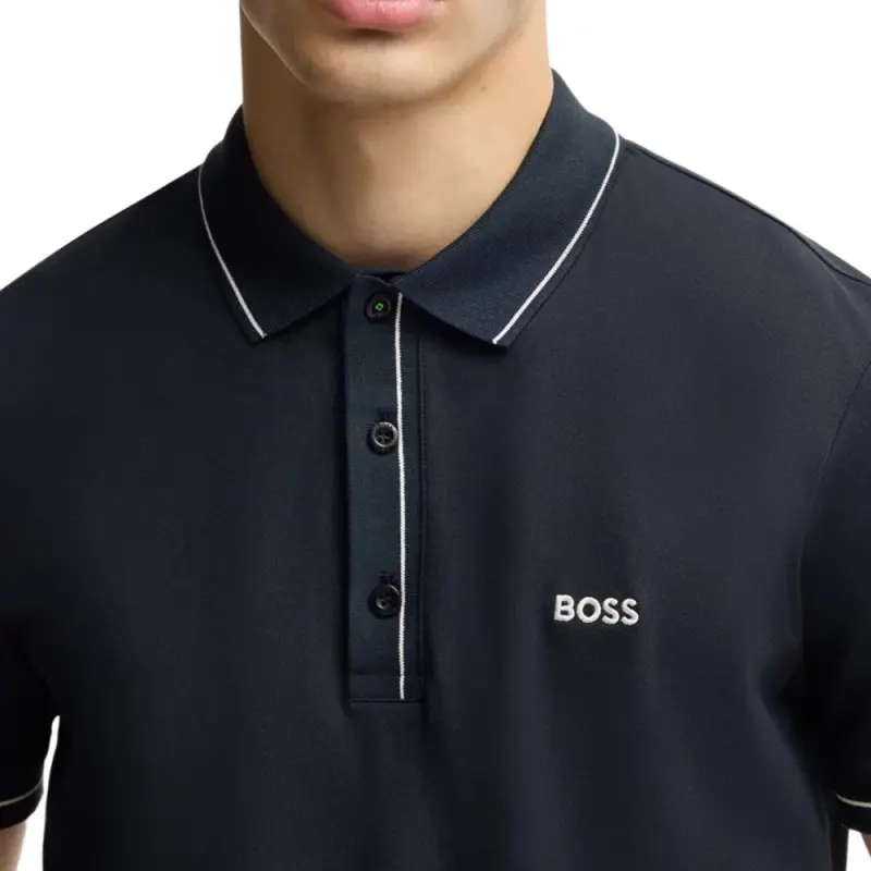 HUGO BOSS Polo Shirt Men's Dark Blue-4
