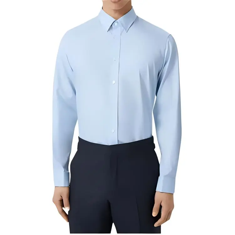 Burberry Shirt Men's Light Blue-2