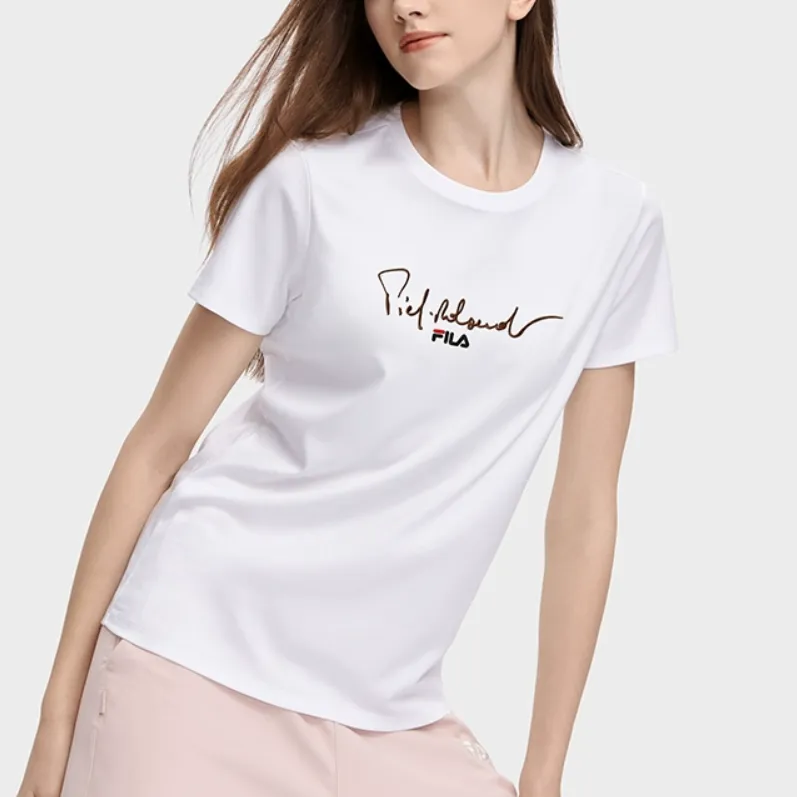 FILA T Shirts Women's White-2