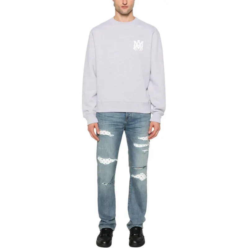 AMIRI Ma Core Logo Crewneck Sweatshirt-1