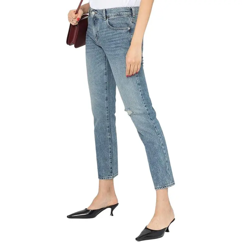 EMPORIO ARMANI FW22 Jeans Women's Blue-1