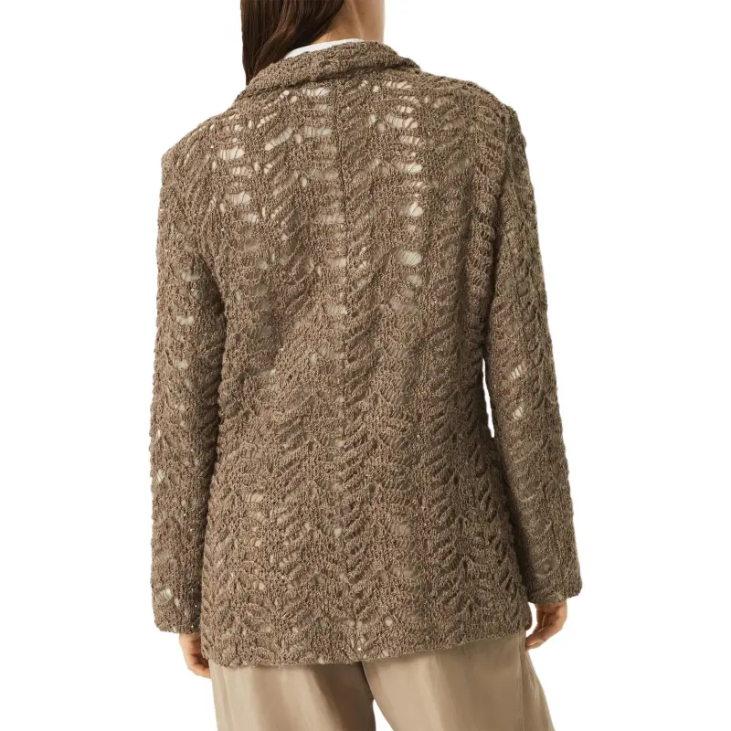 Brunello Cucinelli Lace appliqué Blazer-3