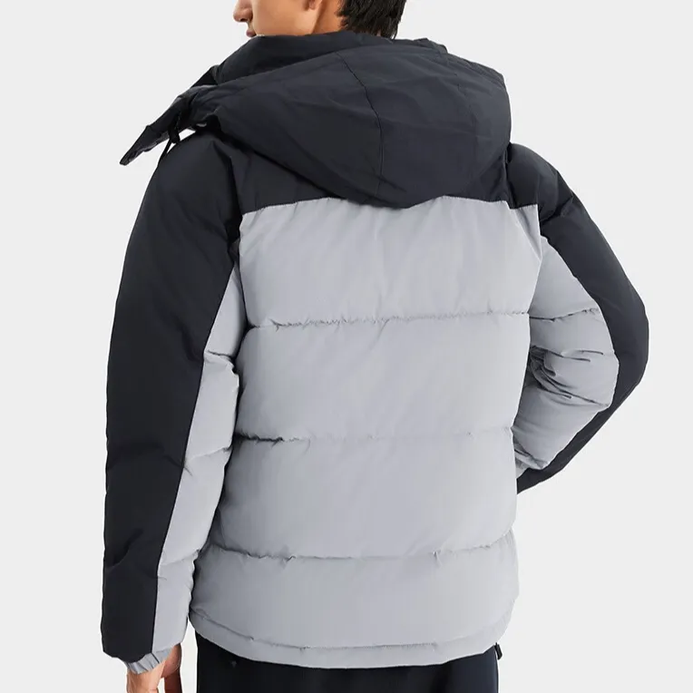 Columbia Puffer Jackets Men Light Gray-3