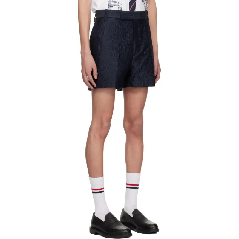 THOM BROWNE Jacquard Chino Short-2