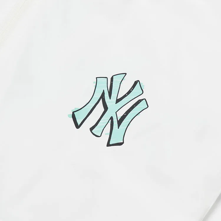 MLB New York Yankees Windbreaker Jackets Unisex White-2