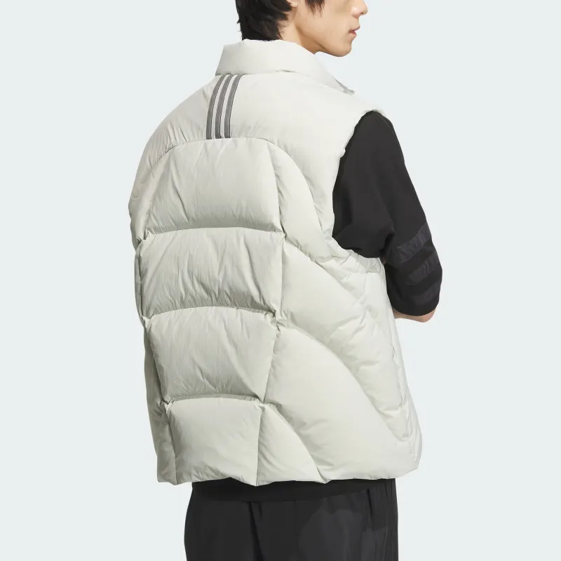 Adidas Originals FW24 THE DOWN VEST Vest Men's Silver Gray-2