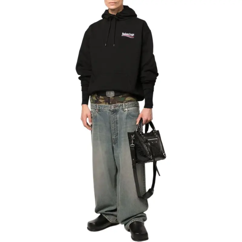 Balenciaga Political Campaign Medium Fit Hoodie-5