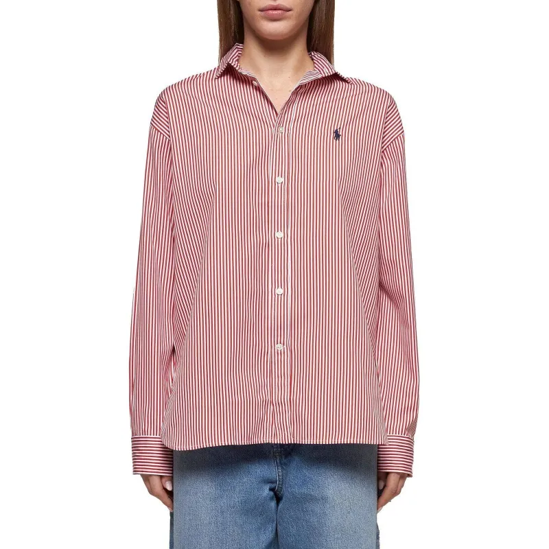 Ralph Lauren Relaxed Fit Pinstriped Shirt-1