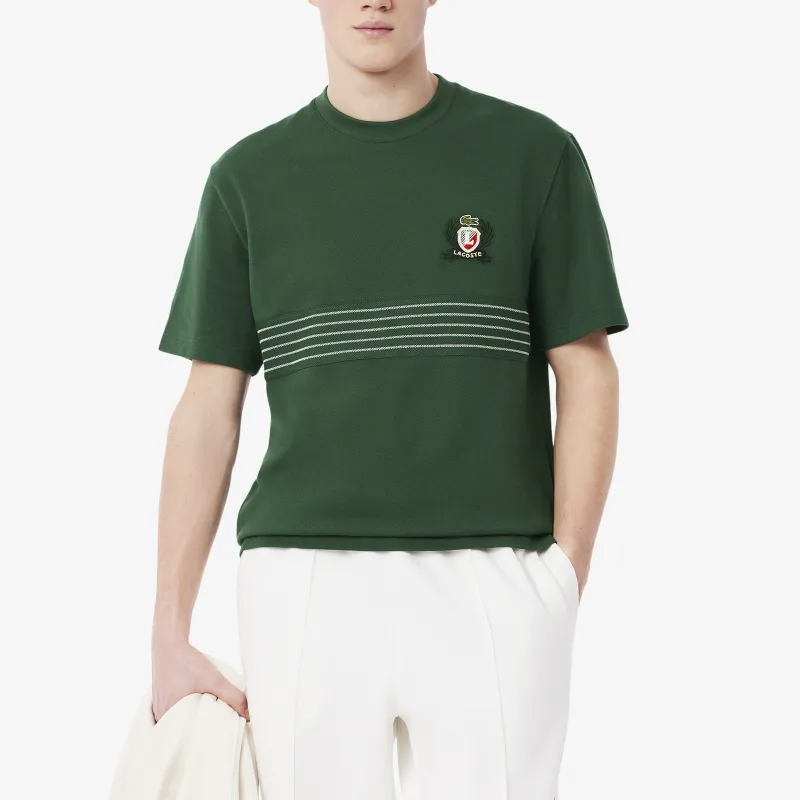 LACOSTE Embroidered Badge T shirt-1