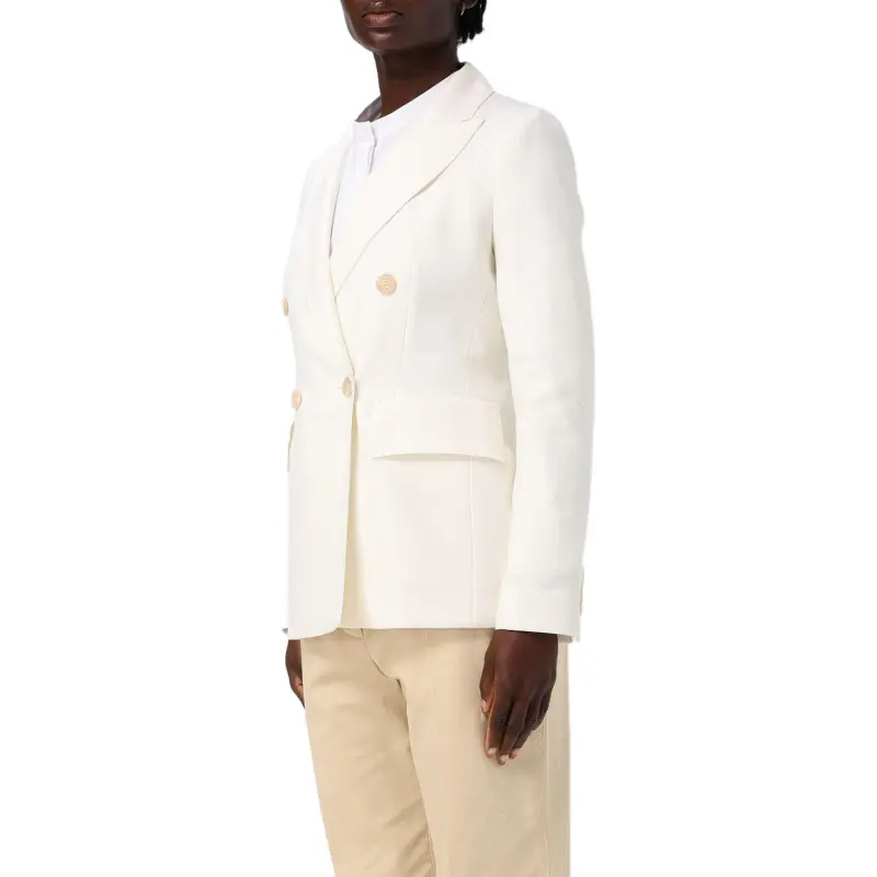 MaxMara Business Suit Coat Women's White-2