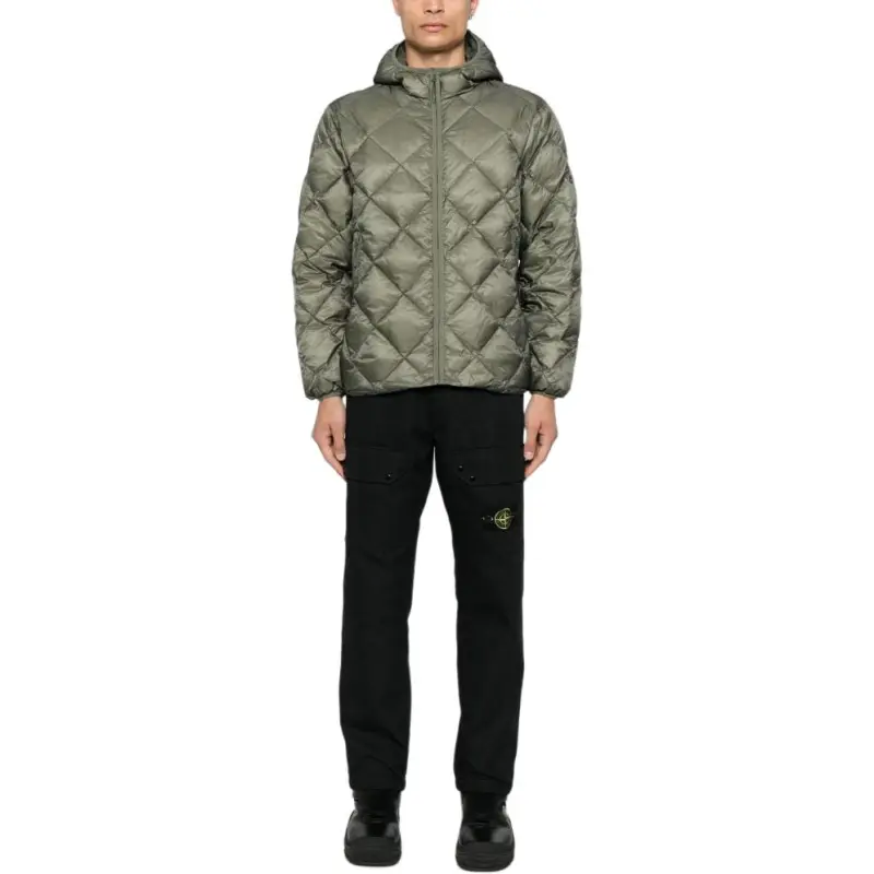 STONE ISLAND Logo Patch Cargo Pants-2