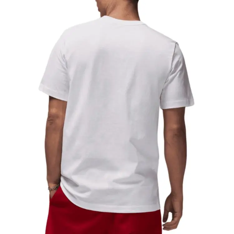 Jordan Apparel T Shirts Men White-1