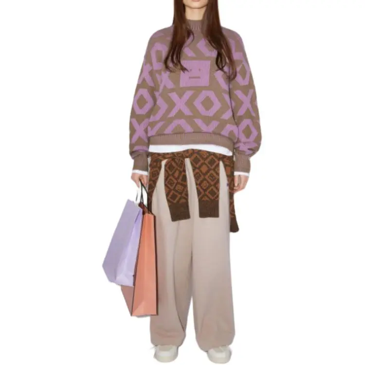 Acne Studios Sweater Women's Purple-4