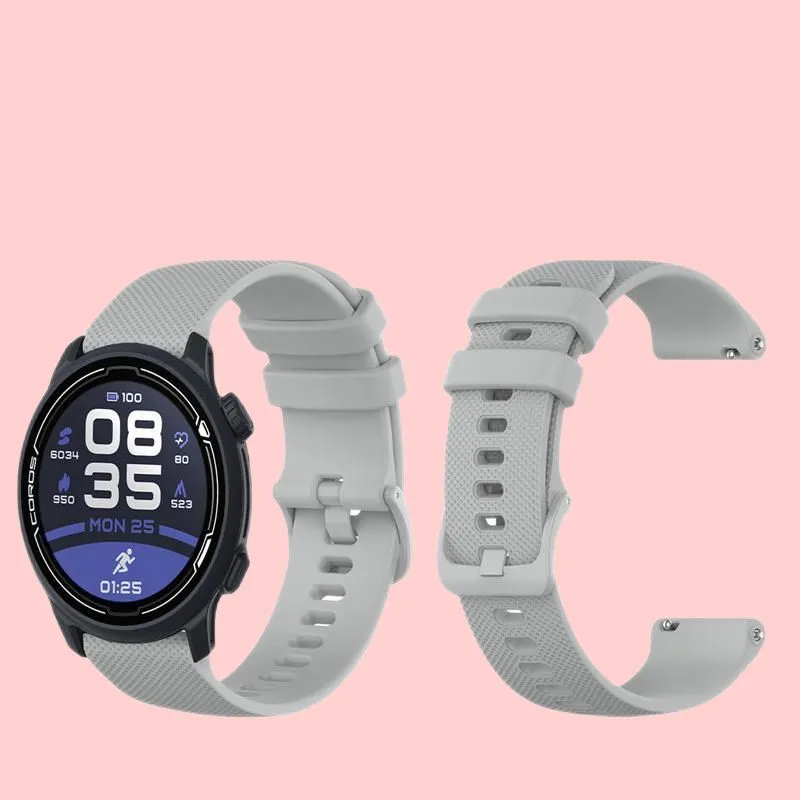 CHENSONG COROS Compatibility Watch Band 213mm Silicone Material-6