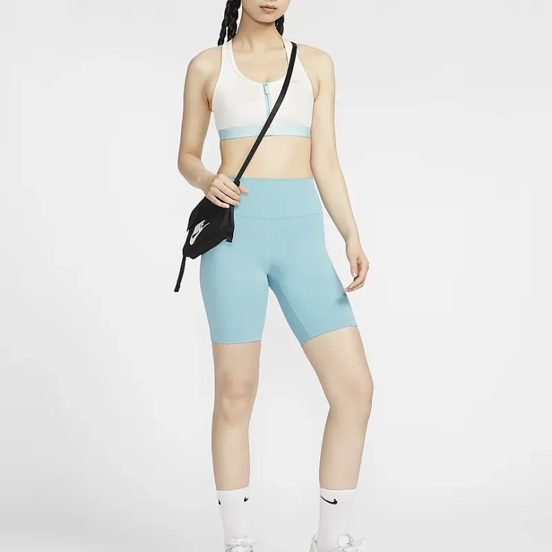 Nike One Cycling Pants Women's Denim Blue Green-2
