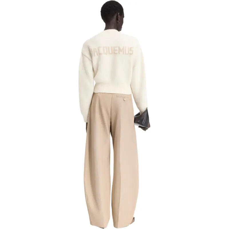 Jacquemus La Maille Sweater 'Light Beige'-4