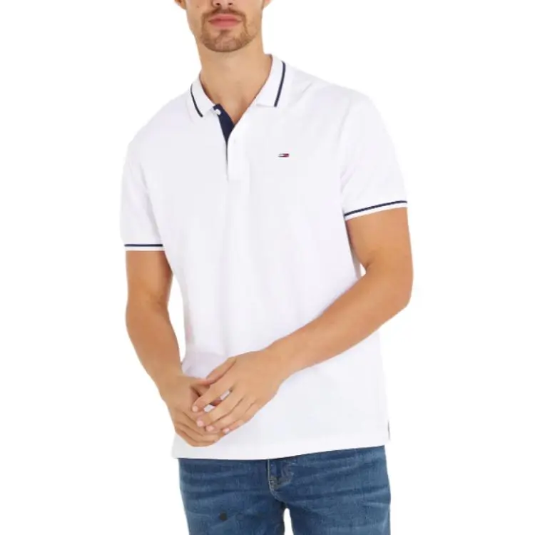 Tommy Hilfiger Polo Shirt Men's White-1