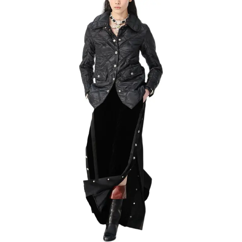 CHANEL Puffer Jacket Women's Black-1