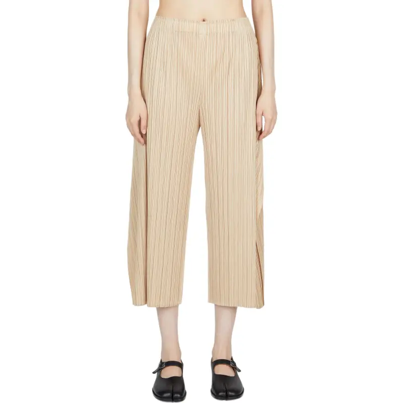 PLEATS PLEASE ISSEY MIYAKE Casual Pants Women's Light Umber-2