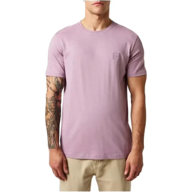 HUGO BOSS HUGO BOSS Logo Patch Crewneck T Shirt-2