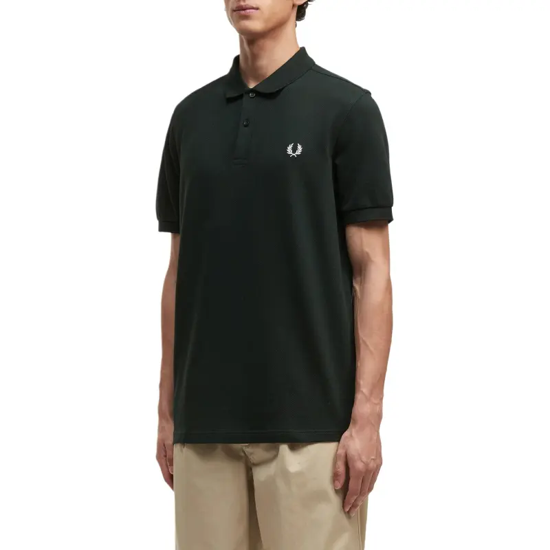 FRED PERRY Logo embroidered Polo Shirt-2