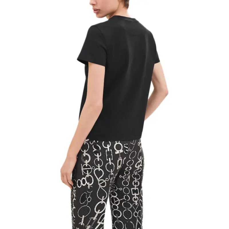 HERMES T Shirts Women's Black-3