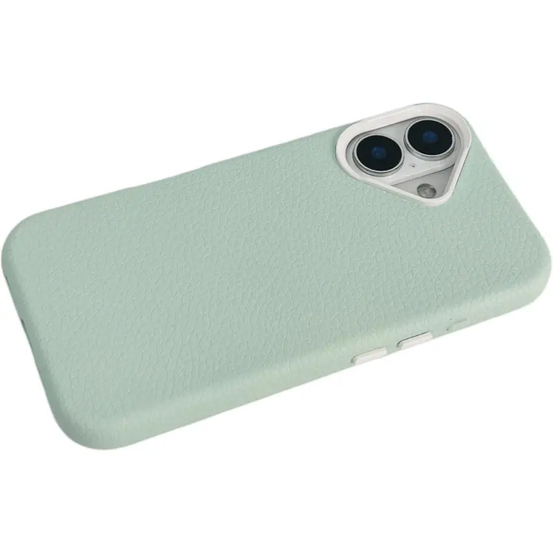 Wei Xin Leather Material Solid Color Litchi Grain Phone Cases Compatible With IPhone 16/15 Pro Max/Apple 13/14 Pro/Max-27