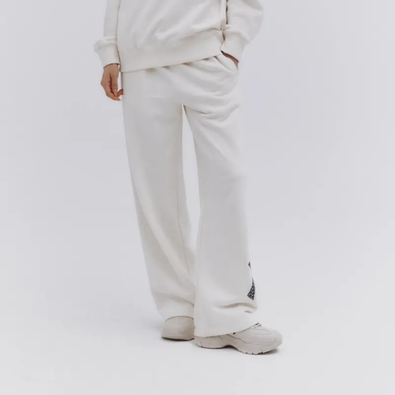 MLB Casual Pants Unisex Milk White-3
