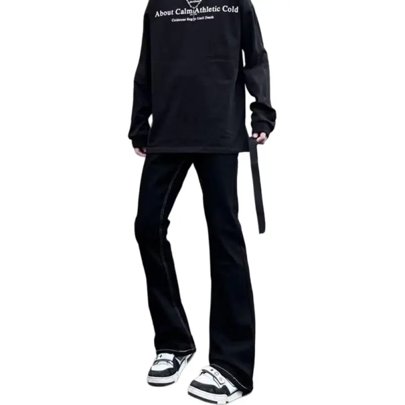 IJRJ Jeans Unisex Black-1